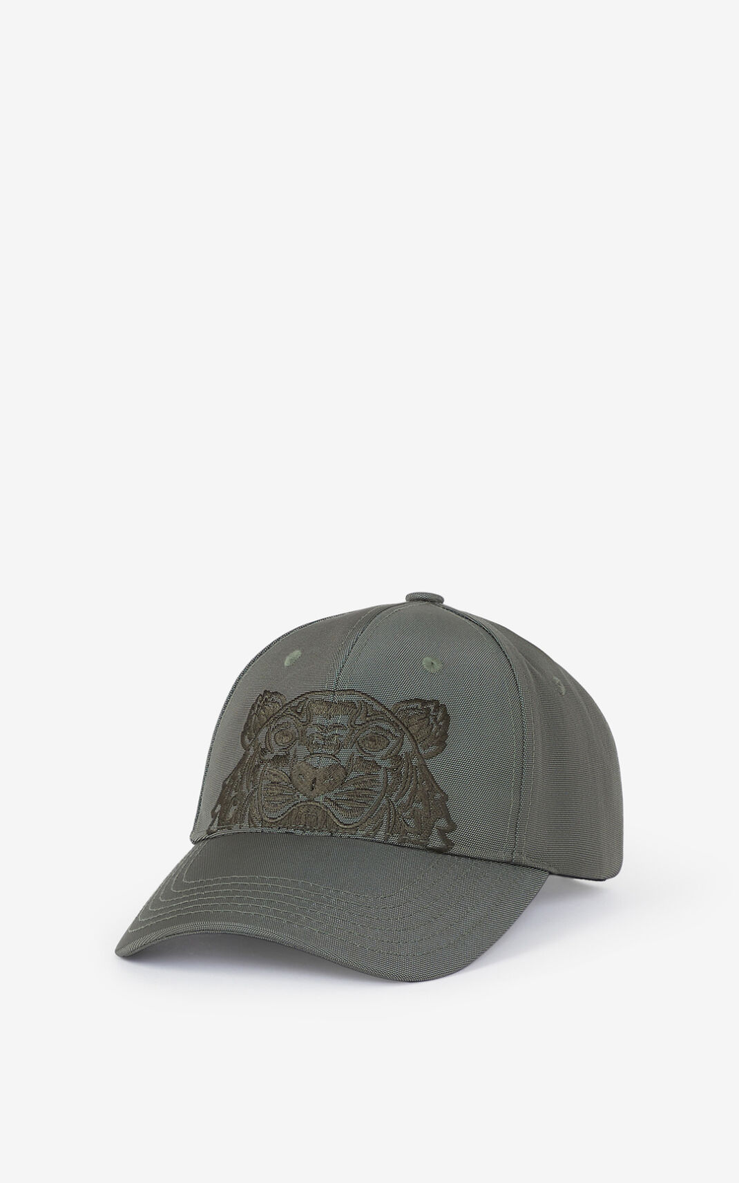 Gorras Kenzo Lona Kampus Tiger Hombre Gris Claro - SKU.1705698